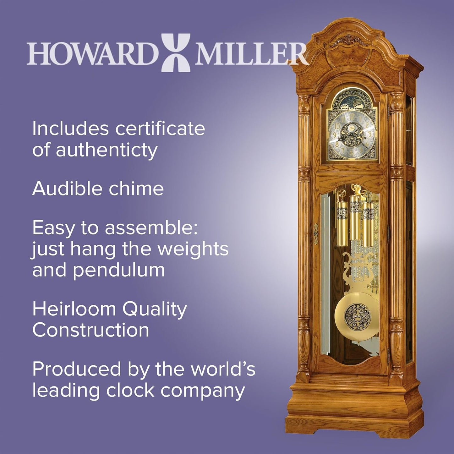 Howard Miller Scarborough Floor Clock