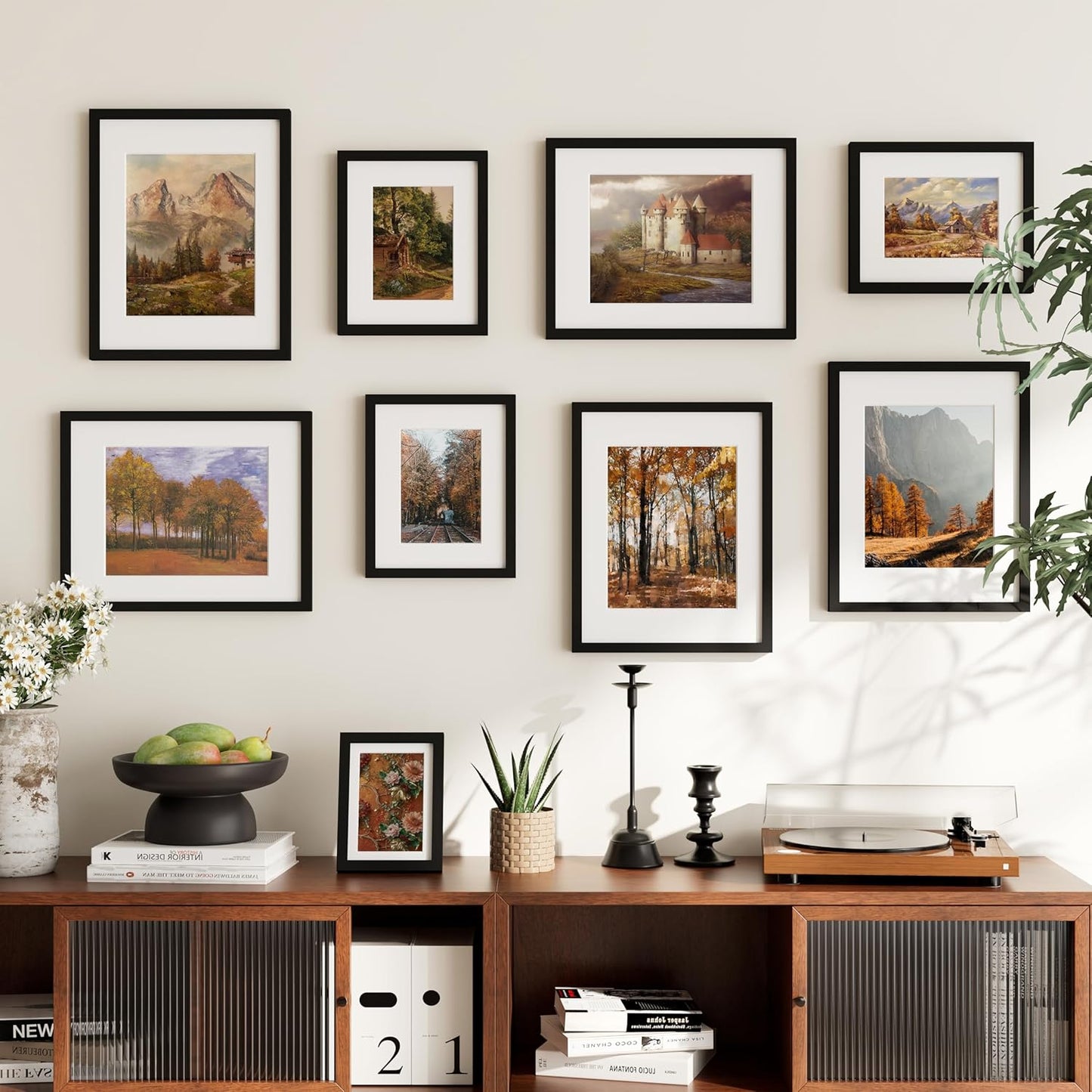 Vittanly 2-Pack Black 11x14 Frames