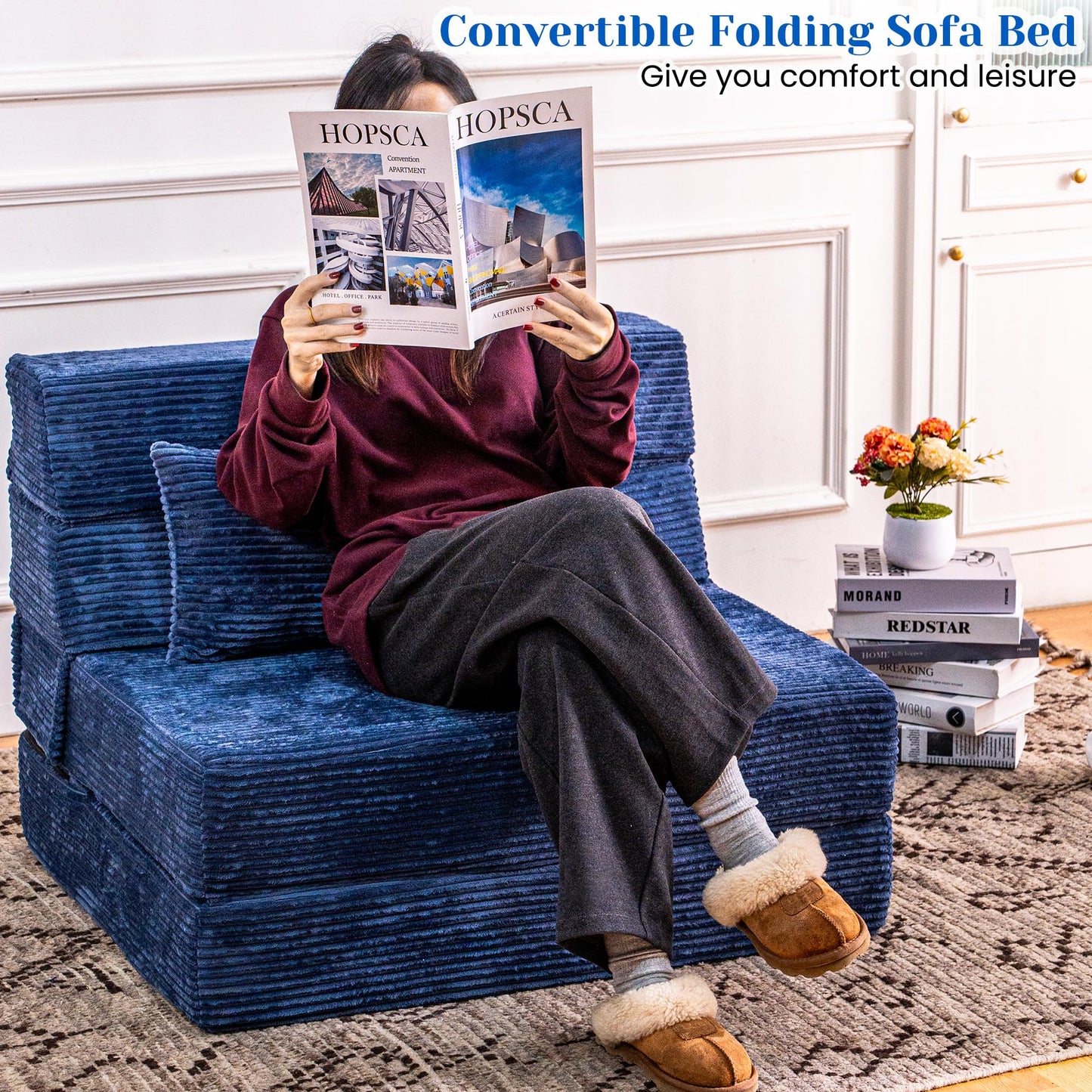 Folding Memory Foam Sofa Bed