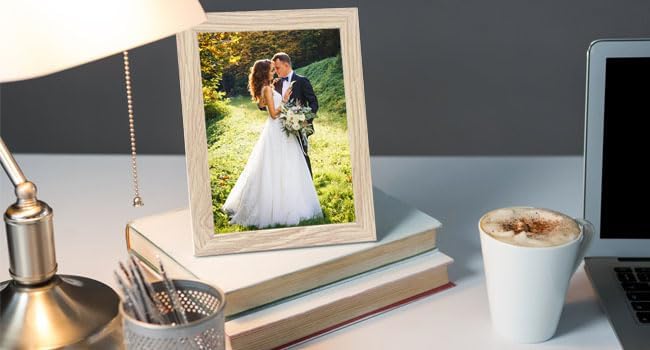 3-Pack 4x6 Black Wooden Photo Frames