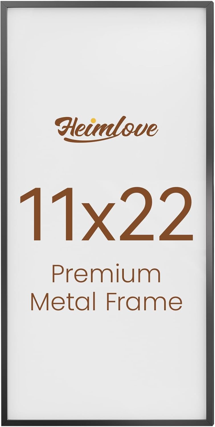 Heimlove 3-Pack 16x20 Black Metal Frames