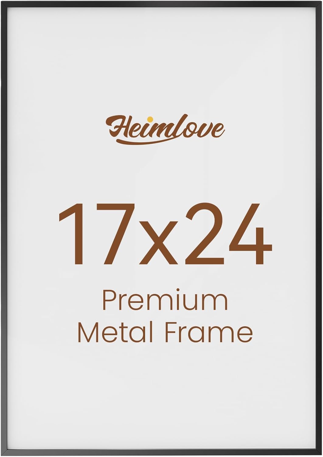 Heimlove 3-Pack 16x20 Black Metal Frames