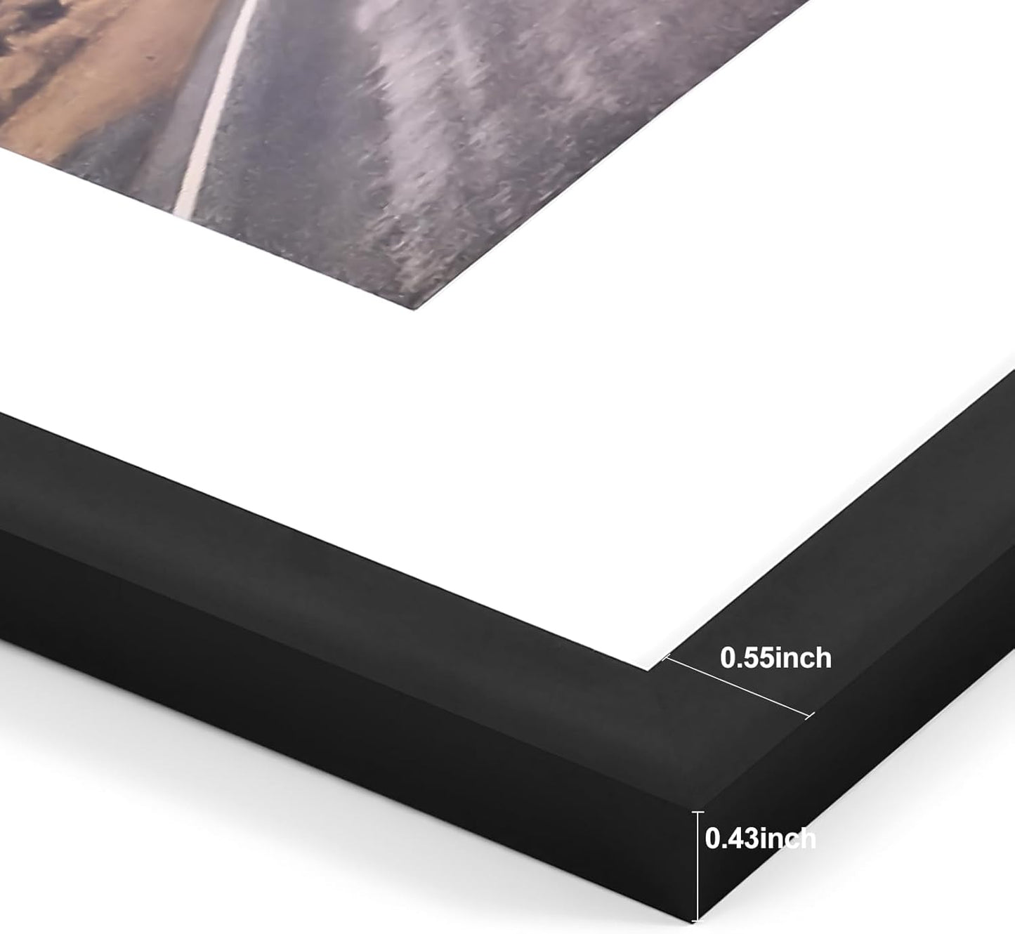 Vittanly 2-Pack Black 11x14 Frames