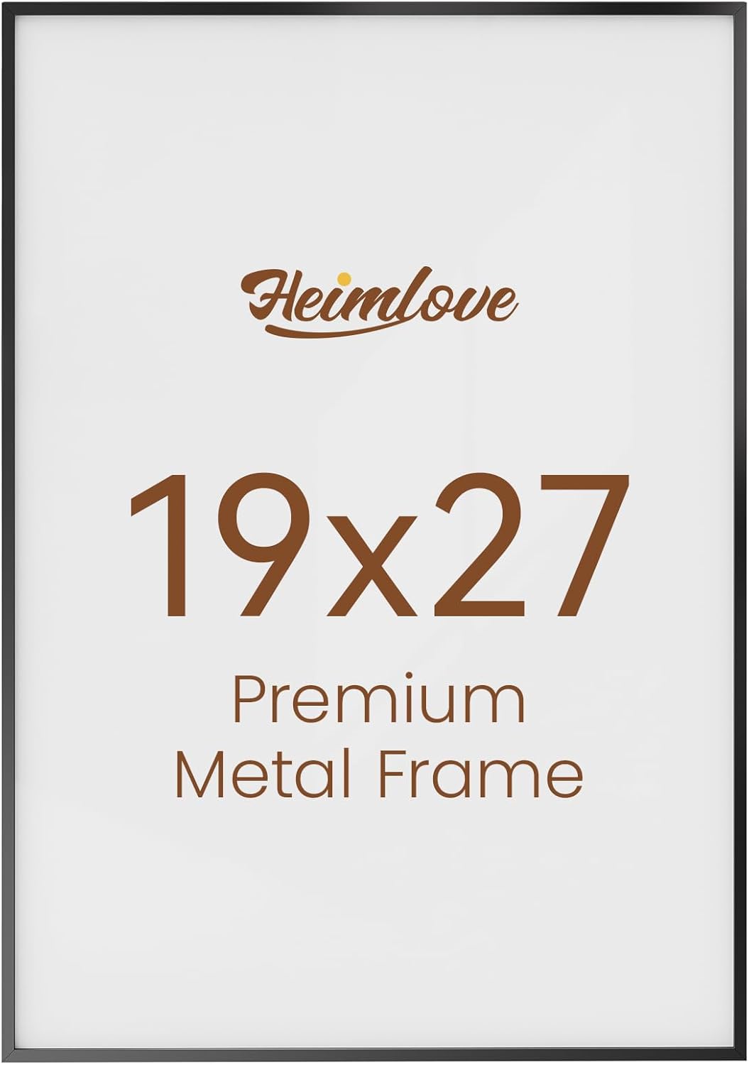 Heimlove 3-Pack 16x20 Black Metal Frames