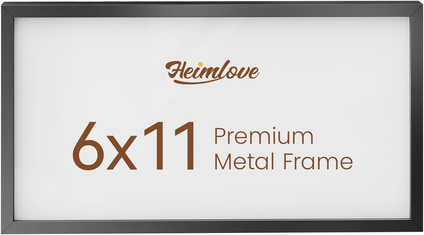 Heimlove 3-Pack 16x20 Black Metal Frames