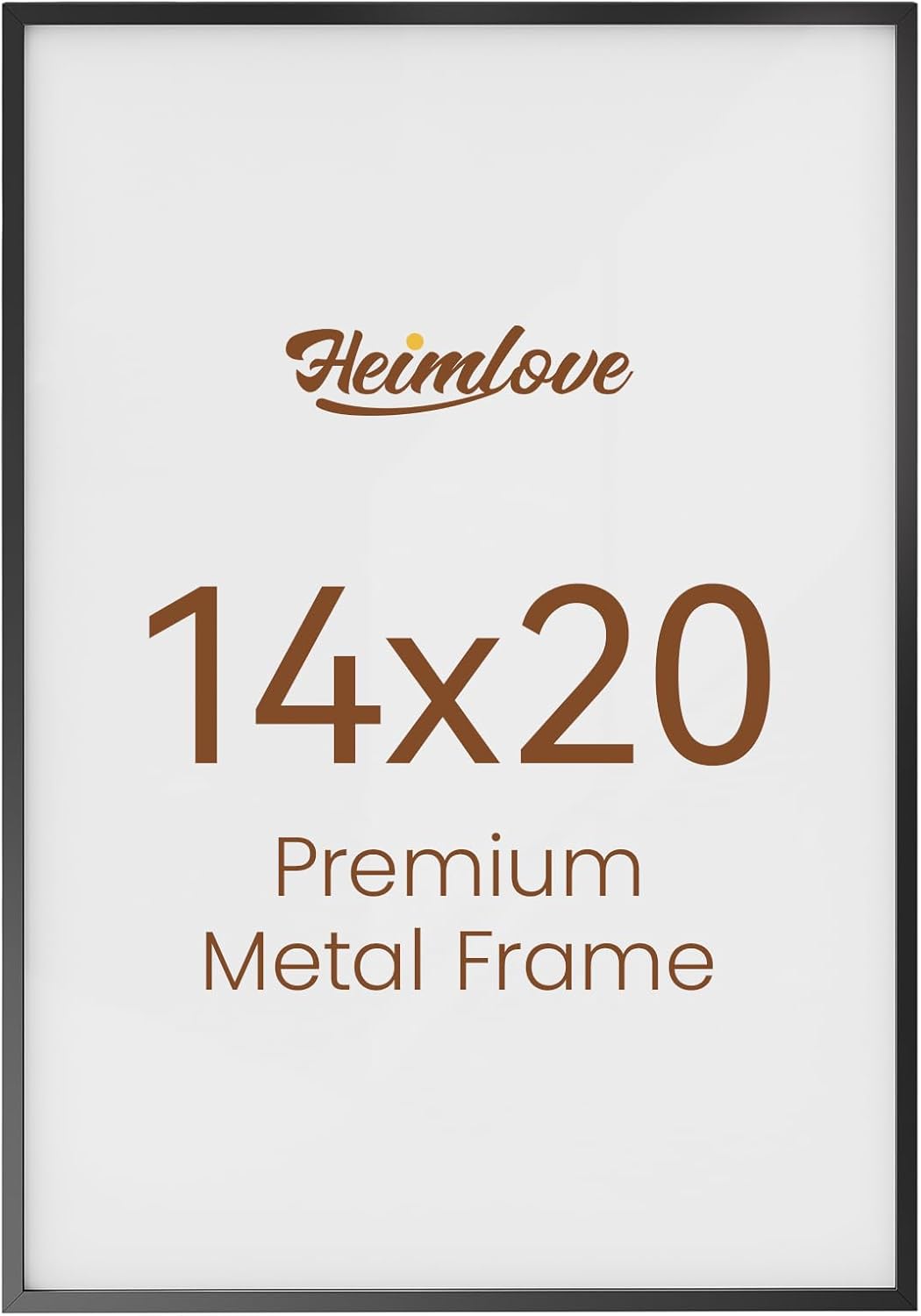 Heimlove 3-Pack 16x20 Black Metal Frames