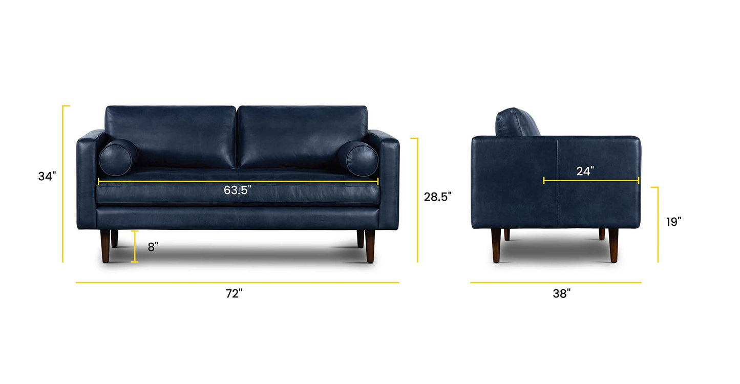 Poly & Bark Napa Leather Couch