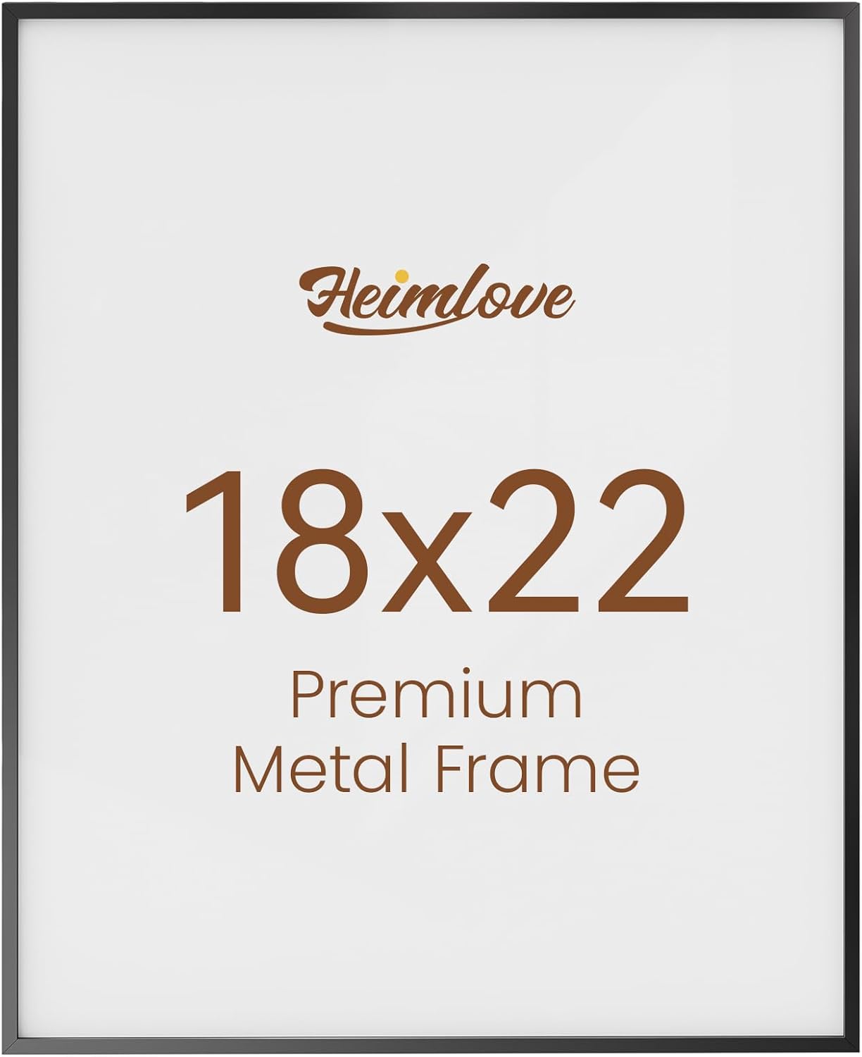 Heimlove 3-Pack 16x20 Black Metal Frames