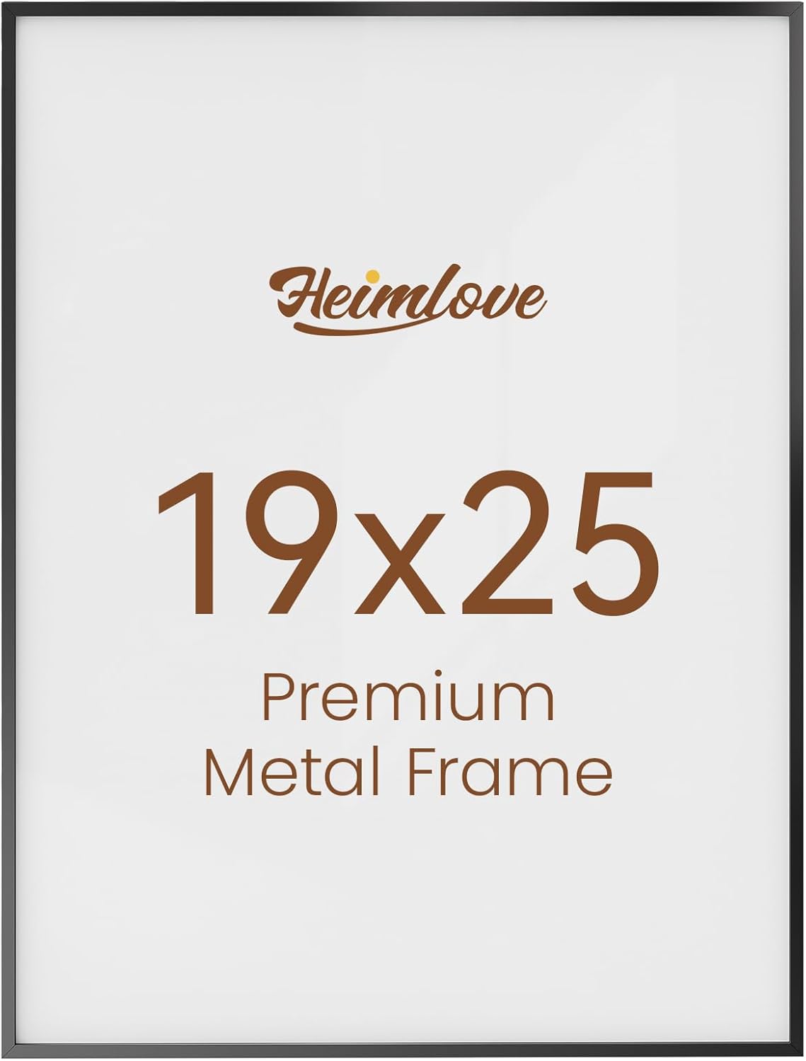 Heimlove 3-Pack 16x20 Black Metal Frames