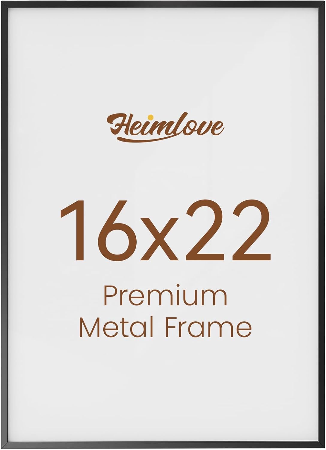Heimlove 3-Pack 16x20 Black Metal Frames