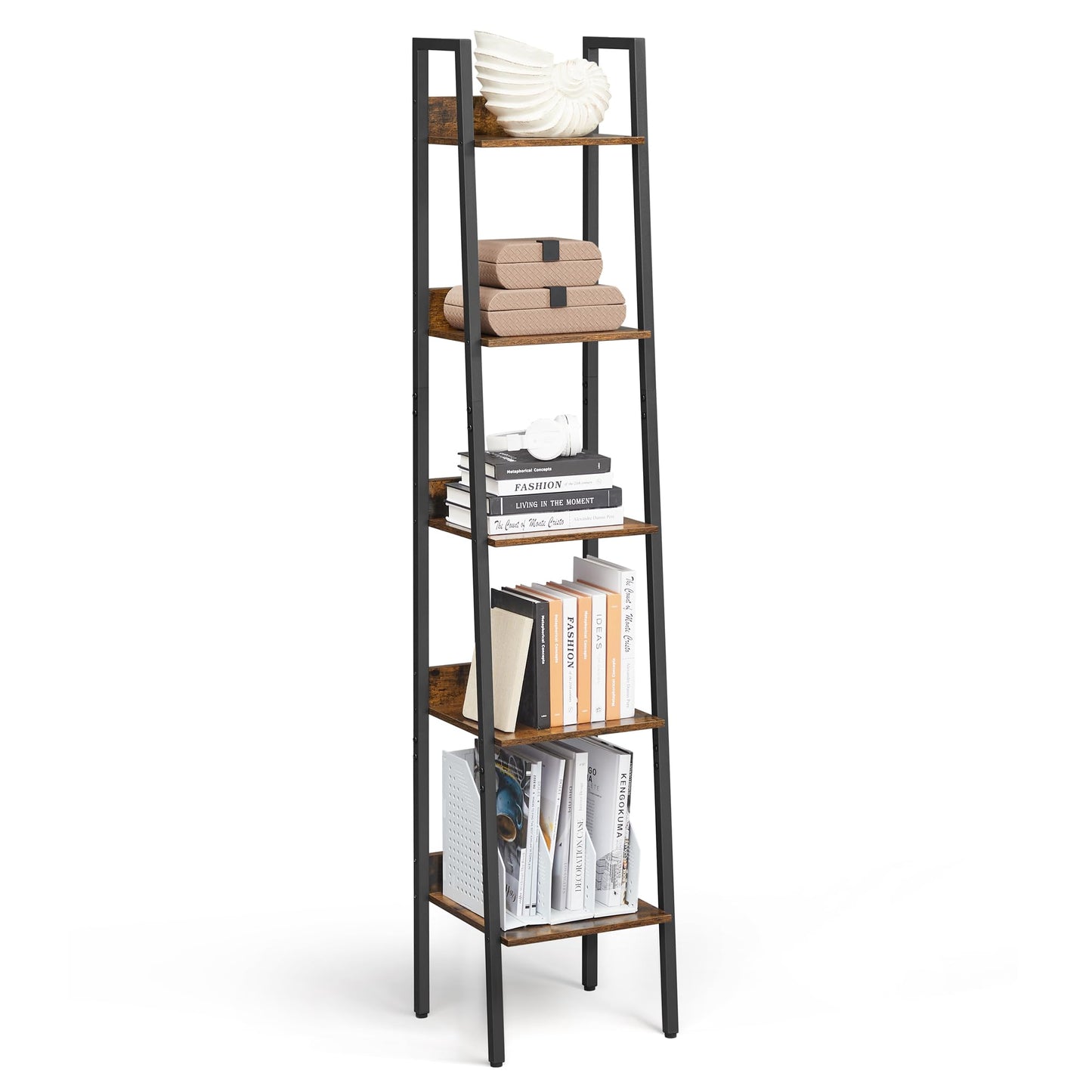 VASAGLE 5-Tier Ladder Bookshelf