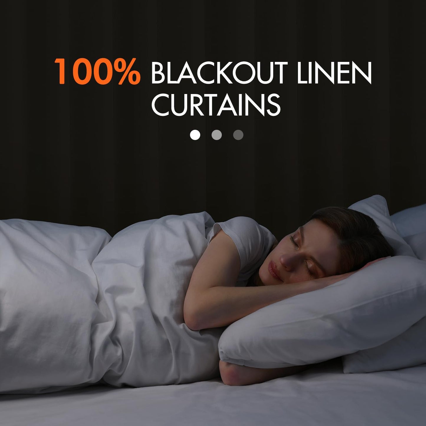 MIULEE Blackout Curtains 96" – Birch, 2 Panels