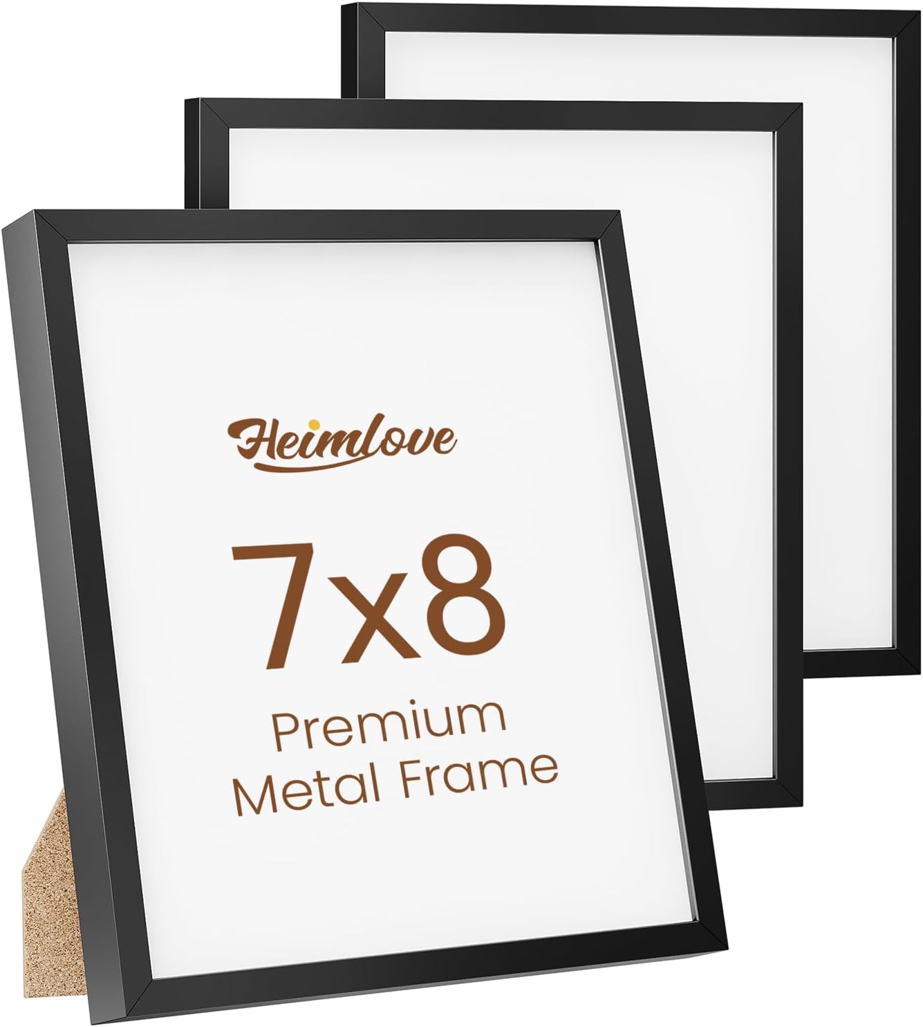 Heimlove 3-Pack 16x20 Black Metal Frames