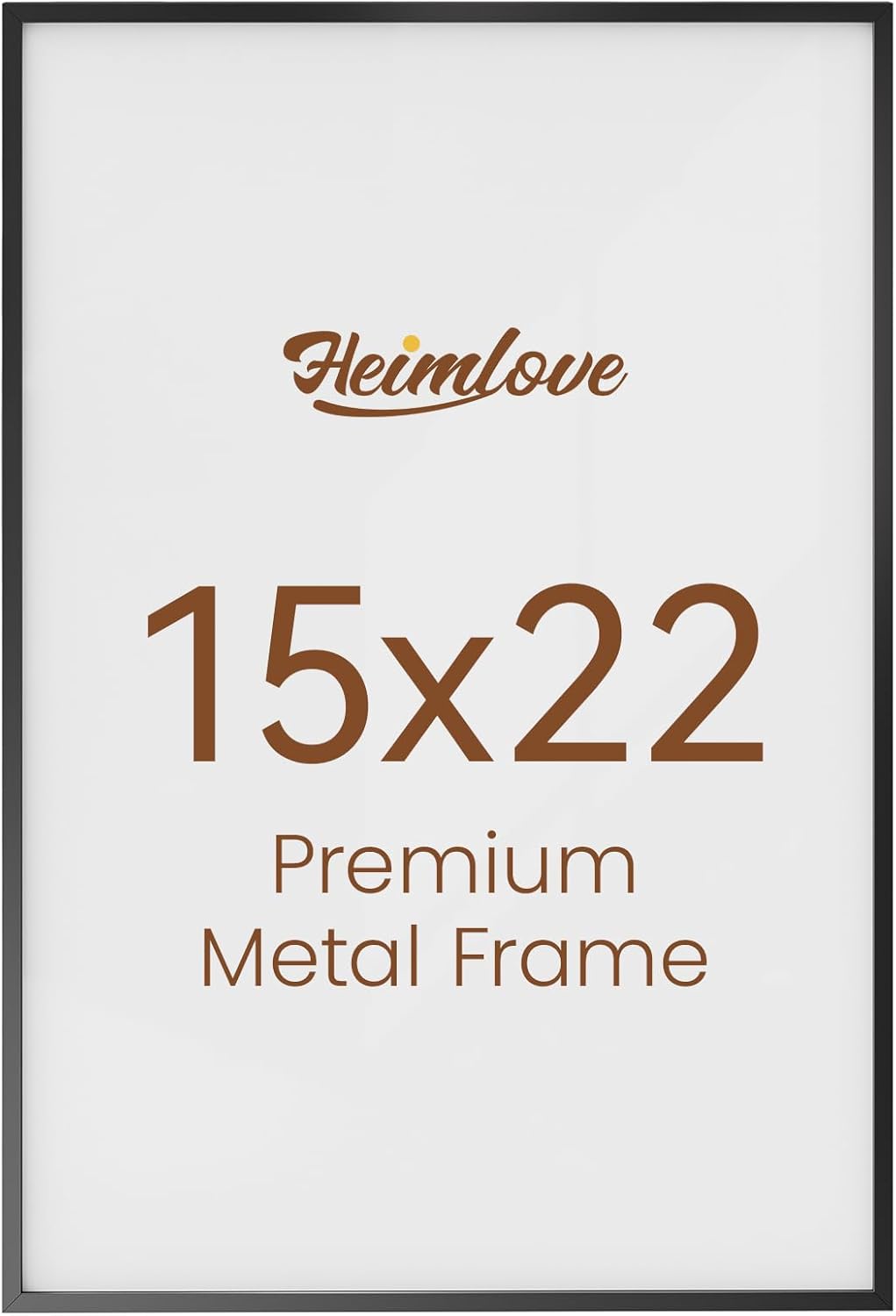 Heimlove 3-Pack 16x20 Black Metal Frames