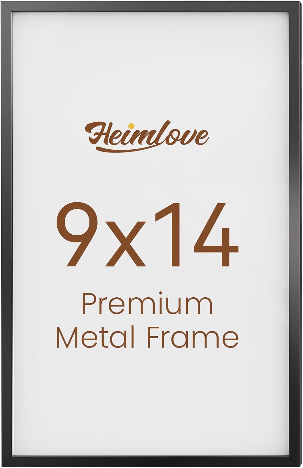 Heimlove 3-Pack 16x20 Black Metal Frames