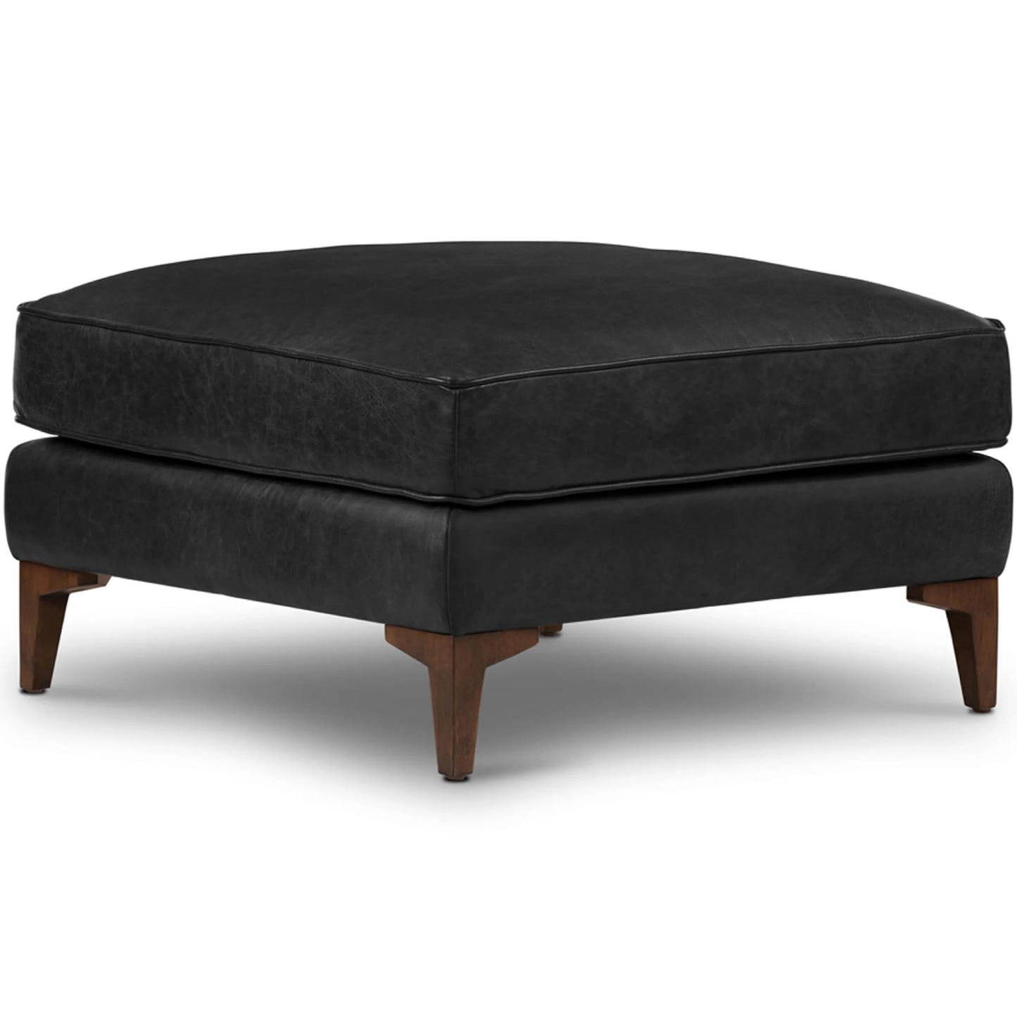 POLY & BARK 74" Leather Sofa – Cognac Tan