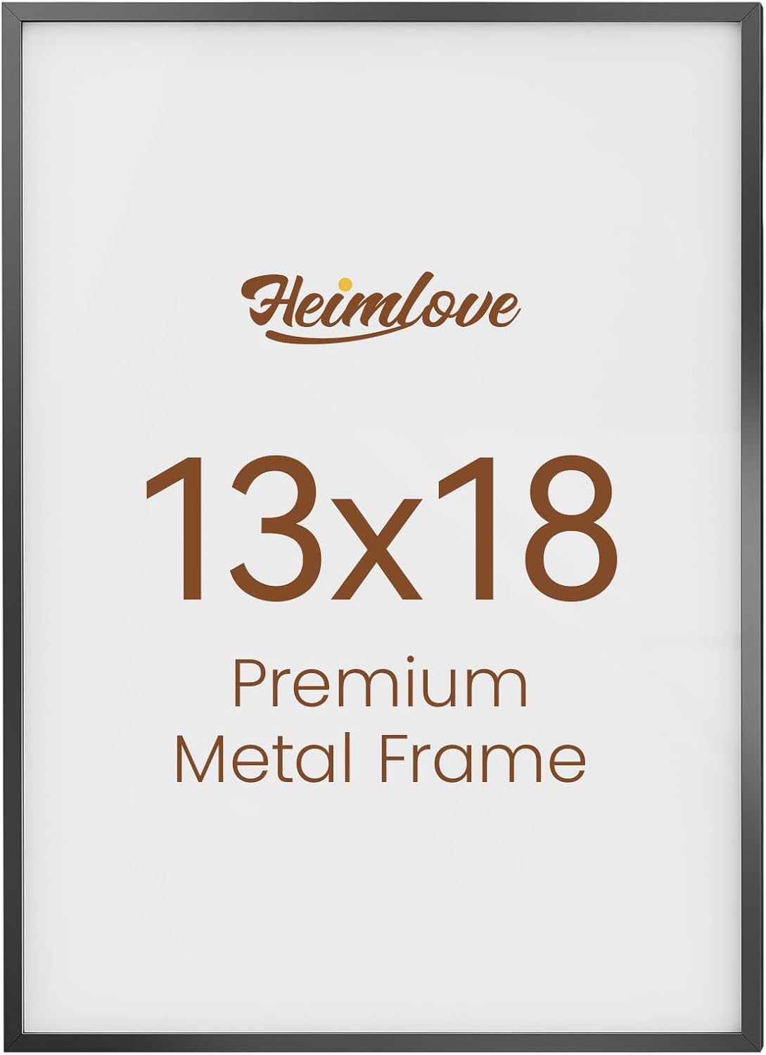 Heimlove 3-Pack 16x20 Black Metal Frames