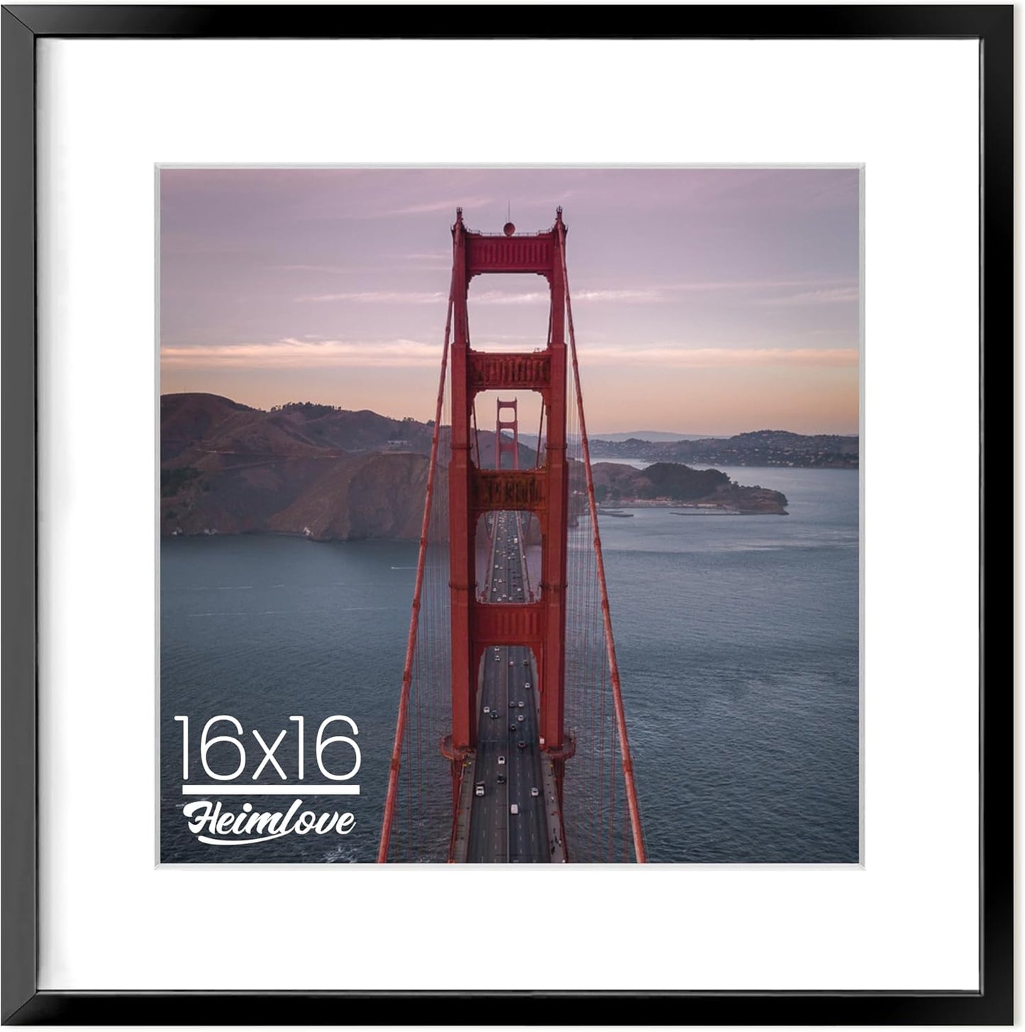 Heimlove 3-Pack 16x20 Black Metal Frames