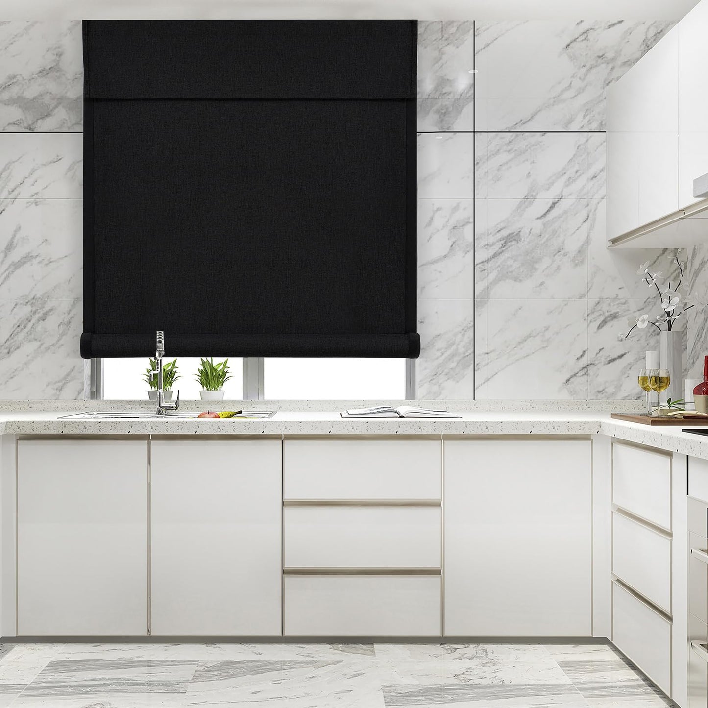 WDFour French Door Curtain – Light Gray