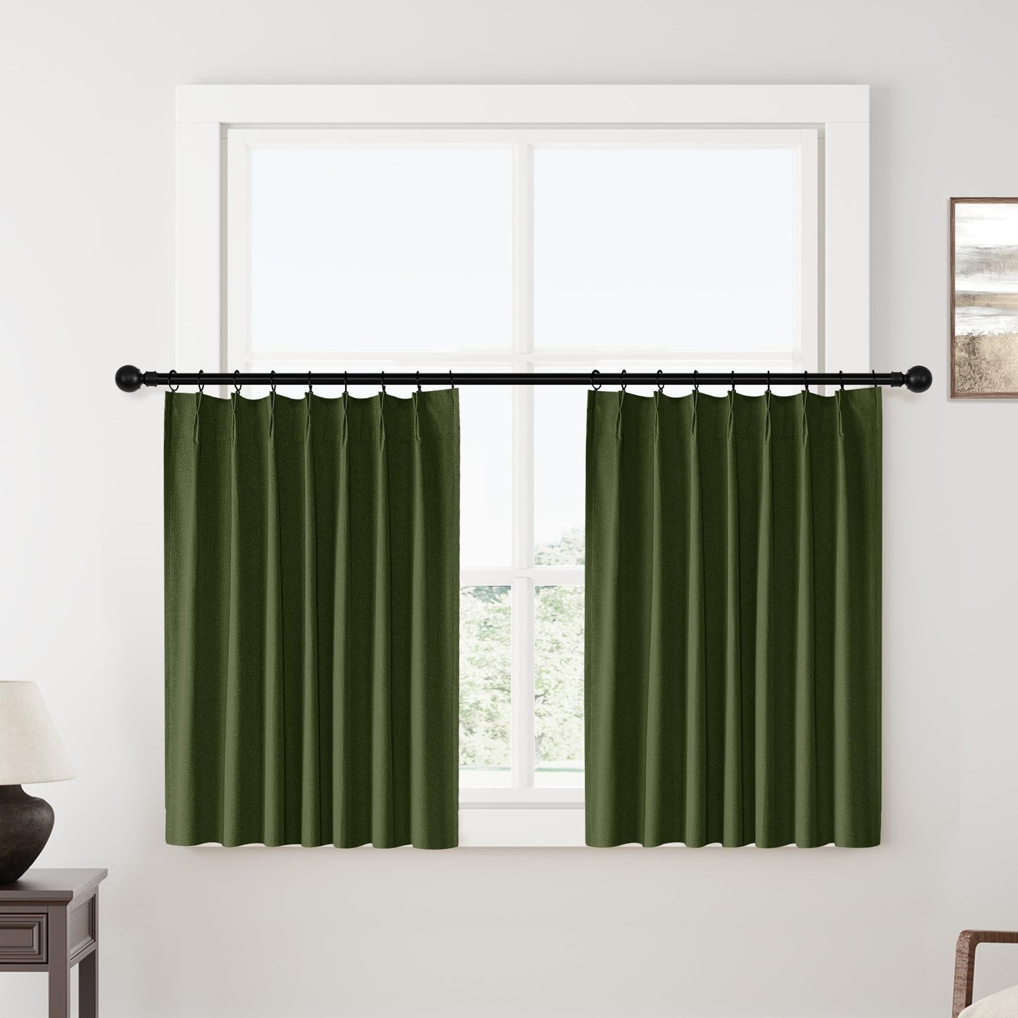 ChrisDowa Blackout Curtains 102" – 2 Panels