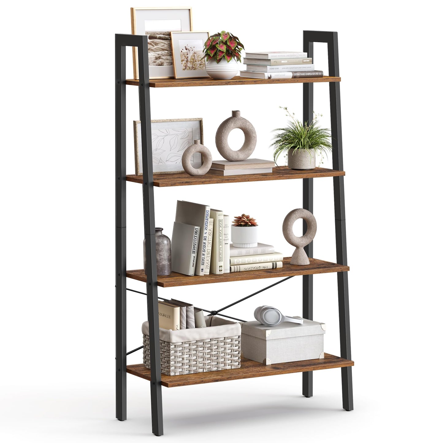 VASAGLE 5-Tier Ladder Bookshelf