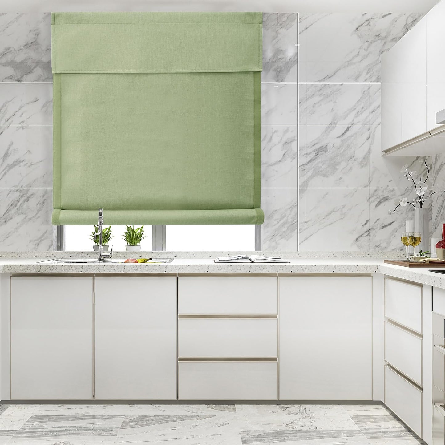 WDFour French Door Curtain – Light Gray