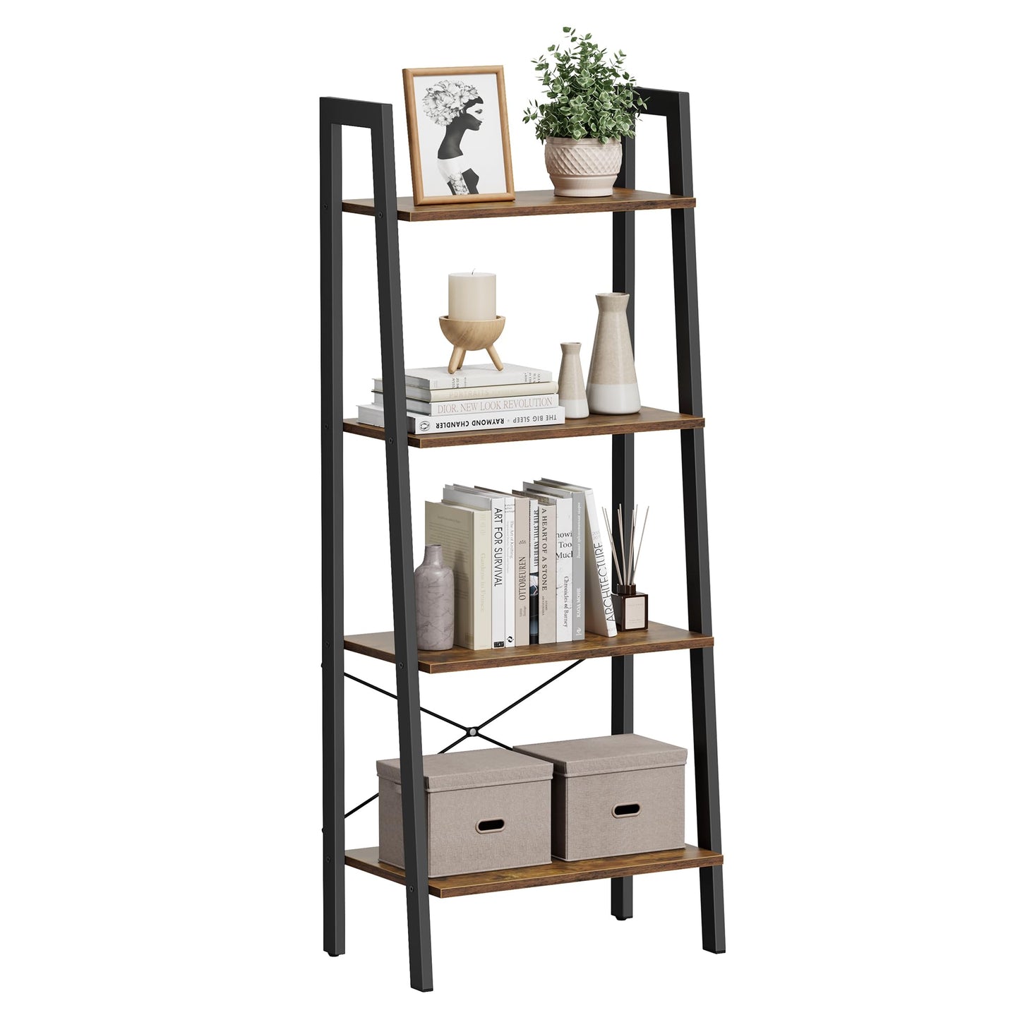 VASAGLE 5-Tier Ladder Bookshelf