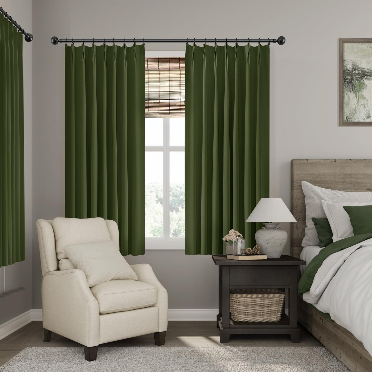 ChrisDowa Blackout Curtains 102" – 2 Panels