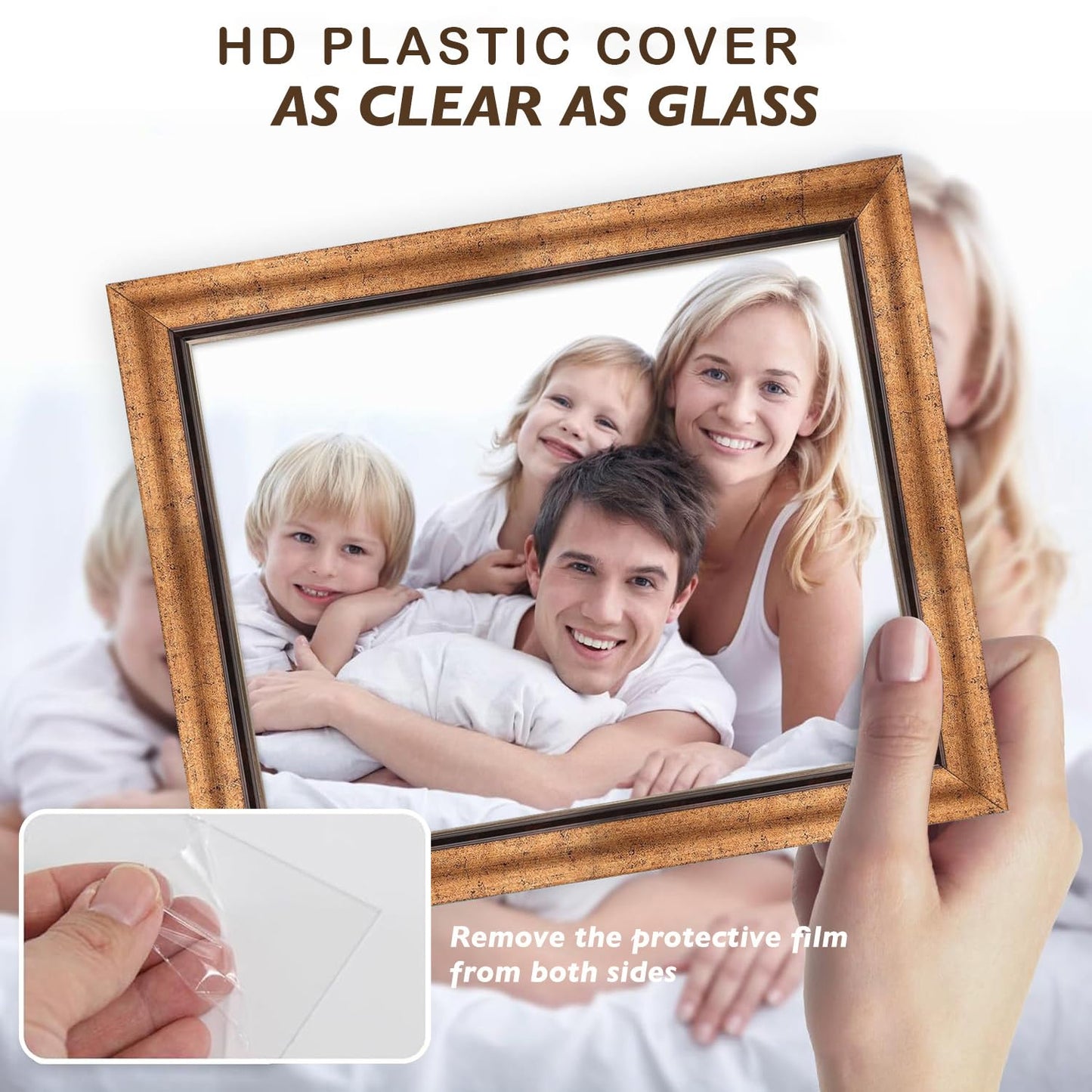 XUANLUO 4-Pack 5x7 Photo Frames