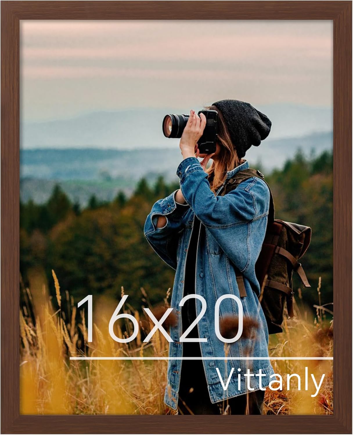 Vittanly 2-Pack Black 11x14 Frames