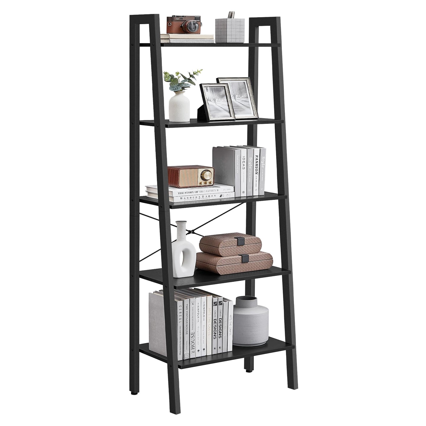 VASAGLE 5-Tier Ladder Bookshelf