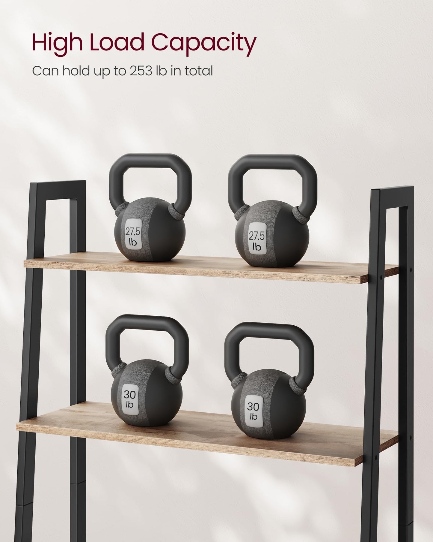 VASAGLE 5-Tier Ladder Bookshelf