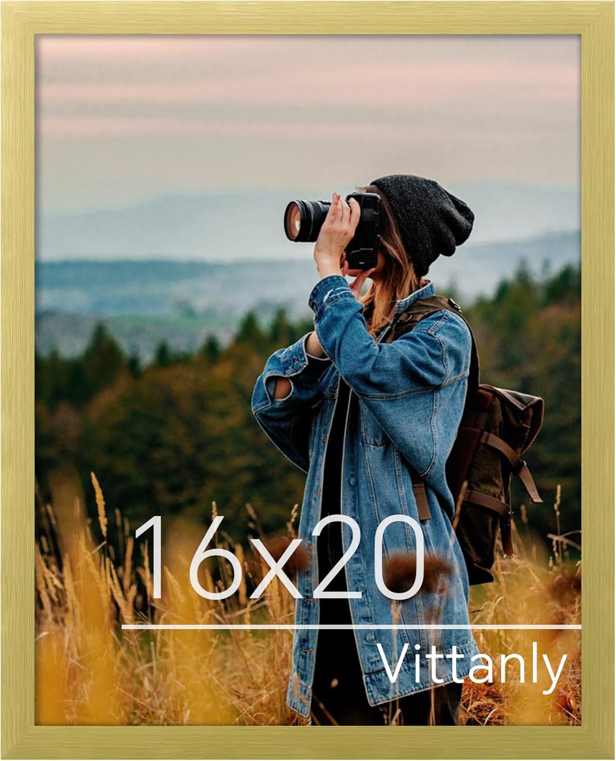 Vittanly 2-Pack Black 11x14 Frames