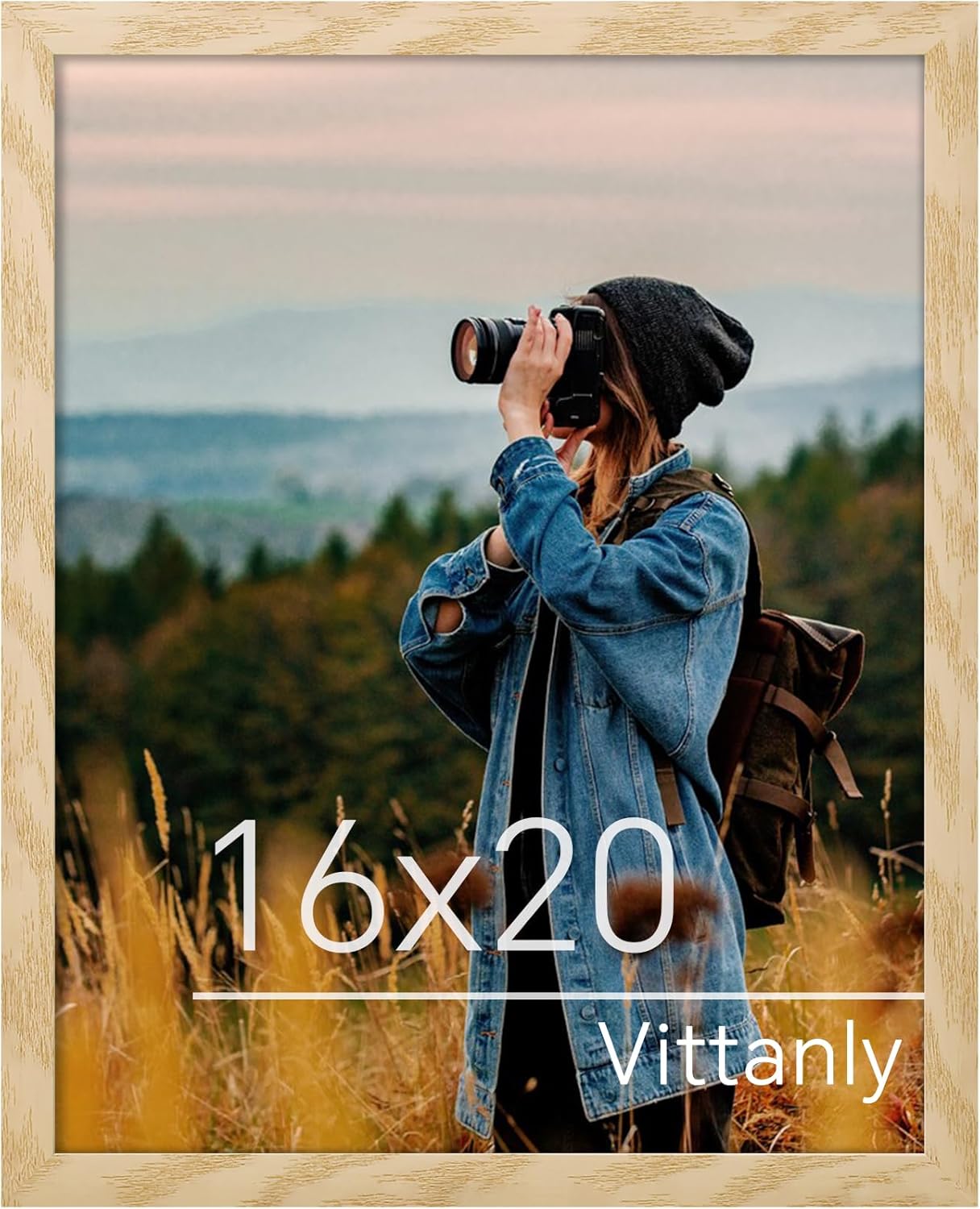 Vittanly 2-Pack Black 11x14 Frames