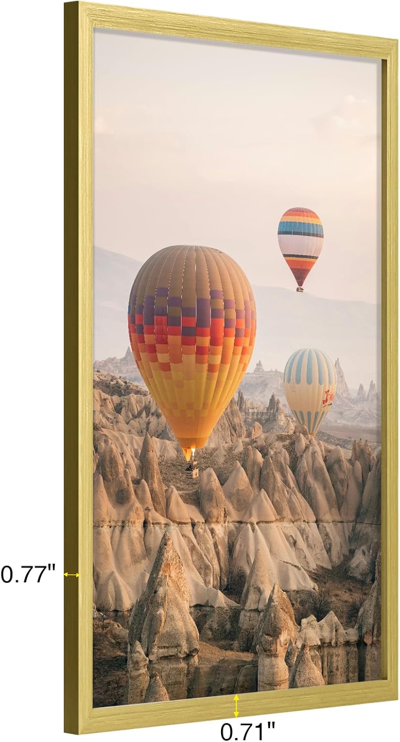 Vittanly 2-Pack Black 11x14 Frames