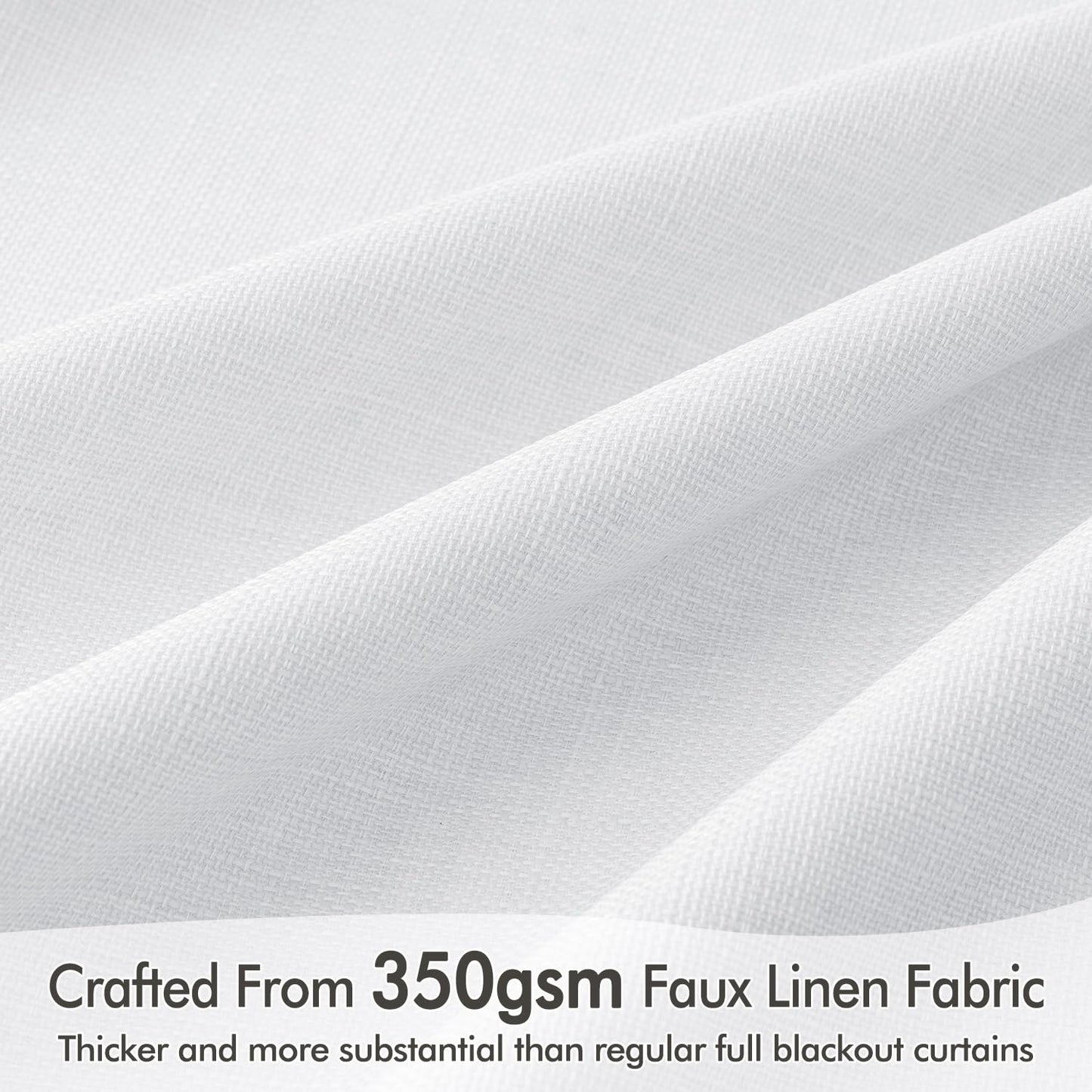 MIULEE Blackout Curtains 96" – Birch, 2 Panels