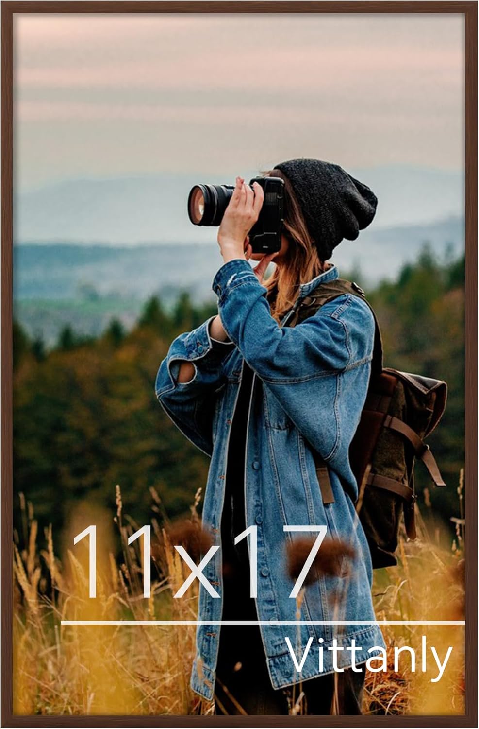 Vittanly 2-Pack Black 11x14 Frames