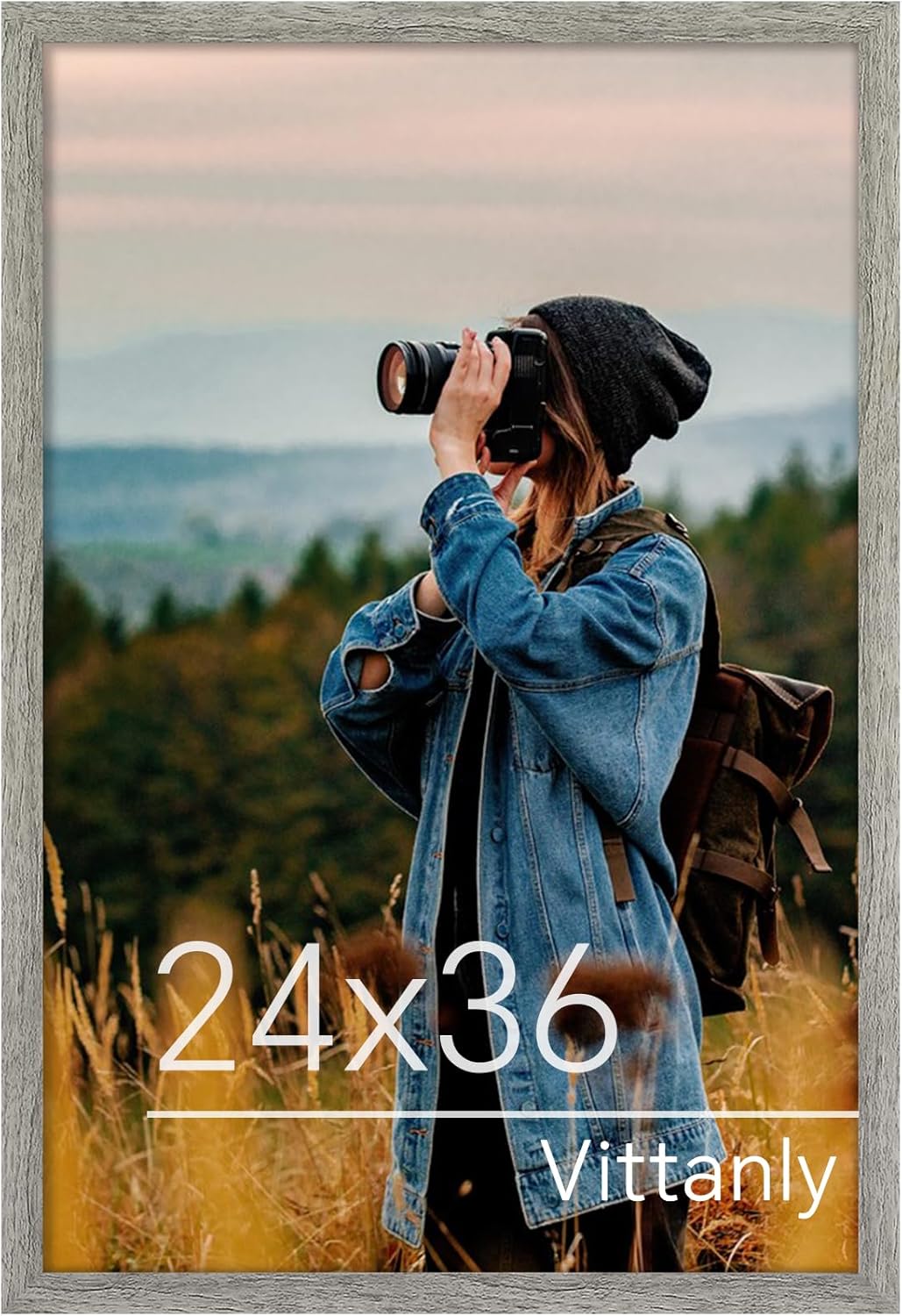 Vittanly 2-Pack Black 11x14 Frames