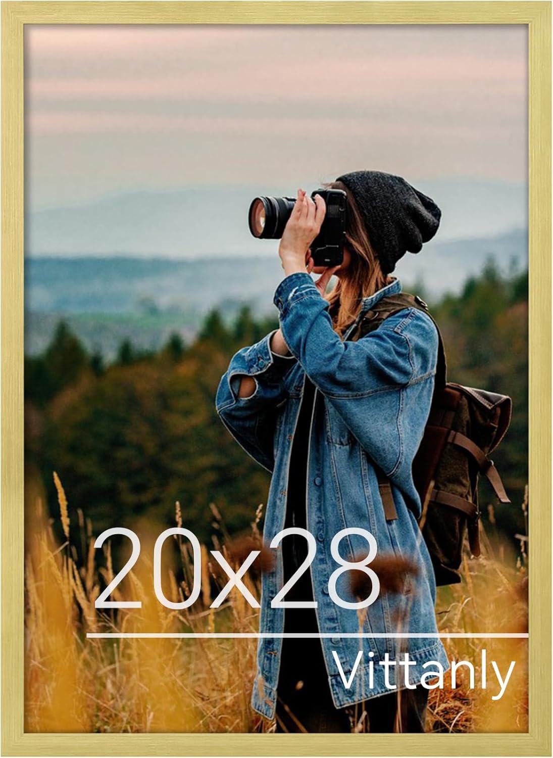 Vittanly 2-Pack Black 11x14 Frames