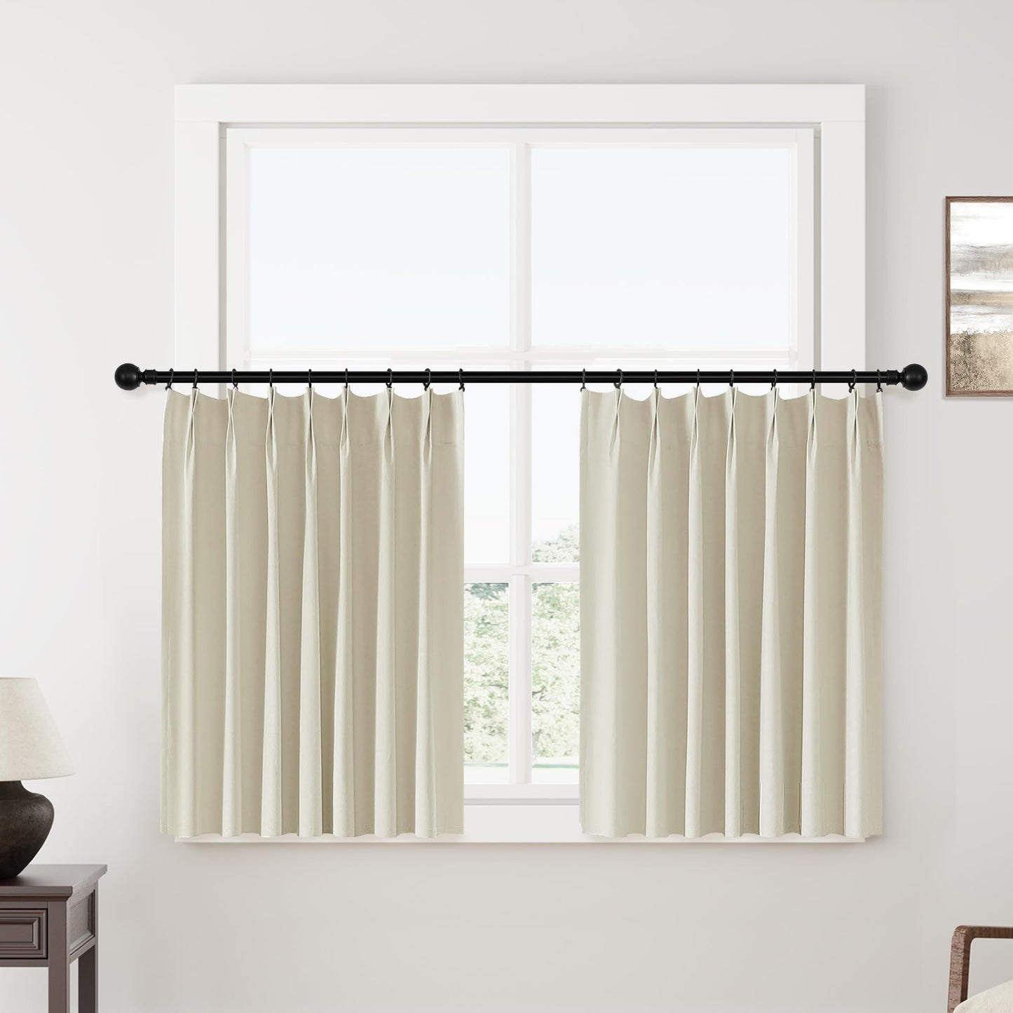 ChrisDowa Blackout Curtains 102" – 2 Panels