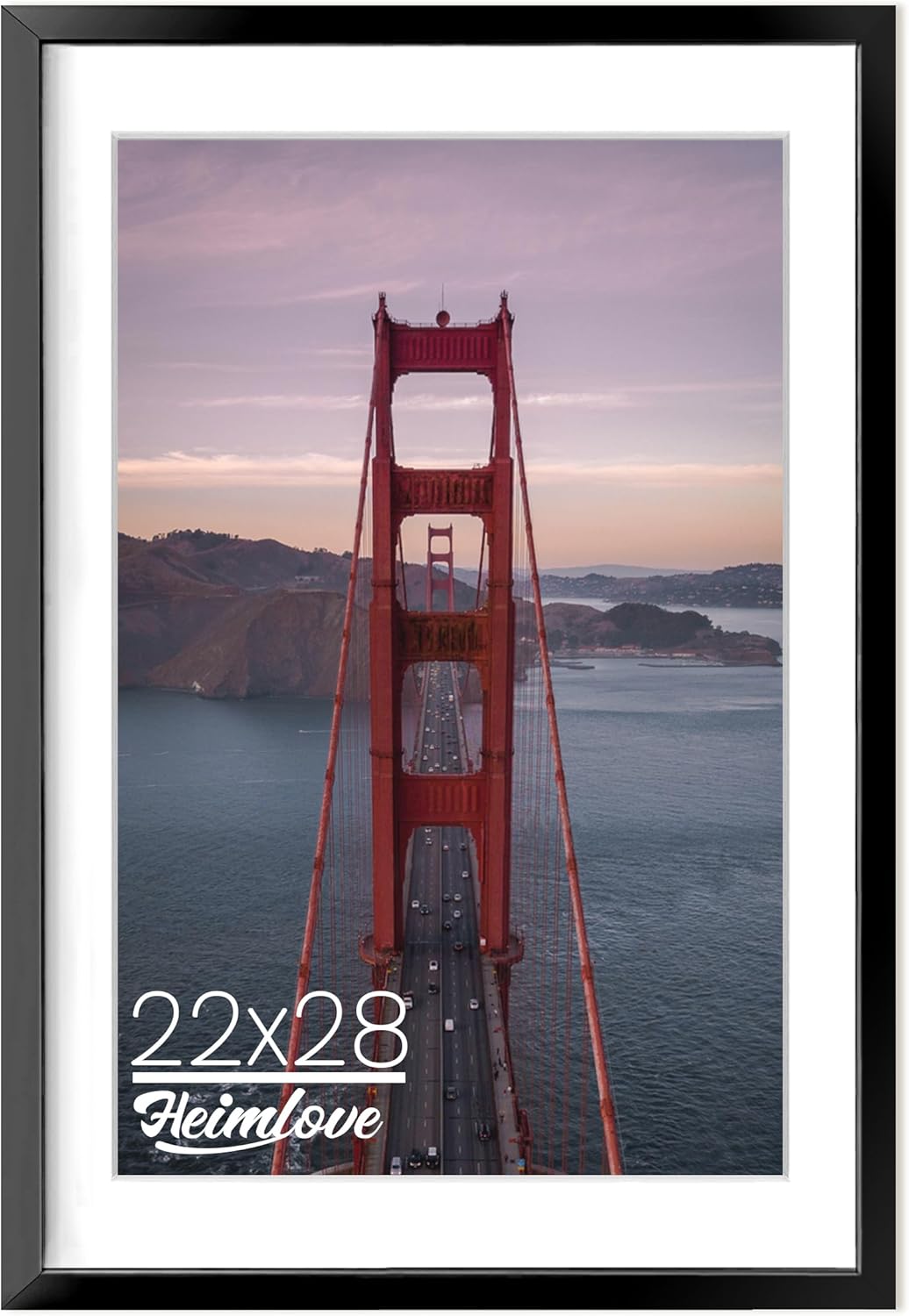 Heimlove 3-Pack 16x20 Black Metal Frames