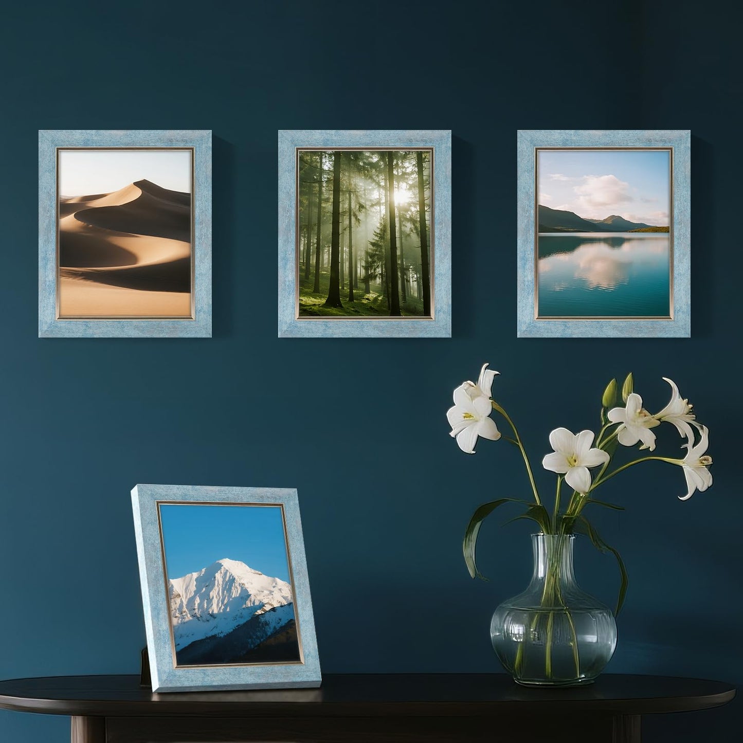 XUANLUO 4-Pack 5x7 Photo Frames