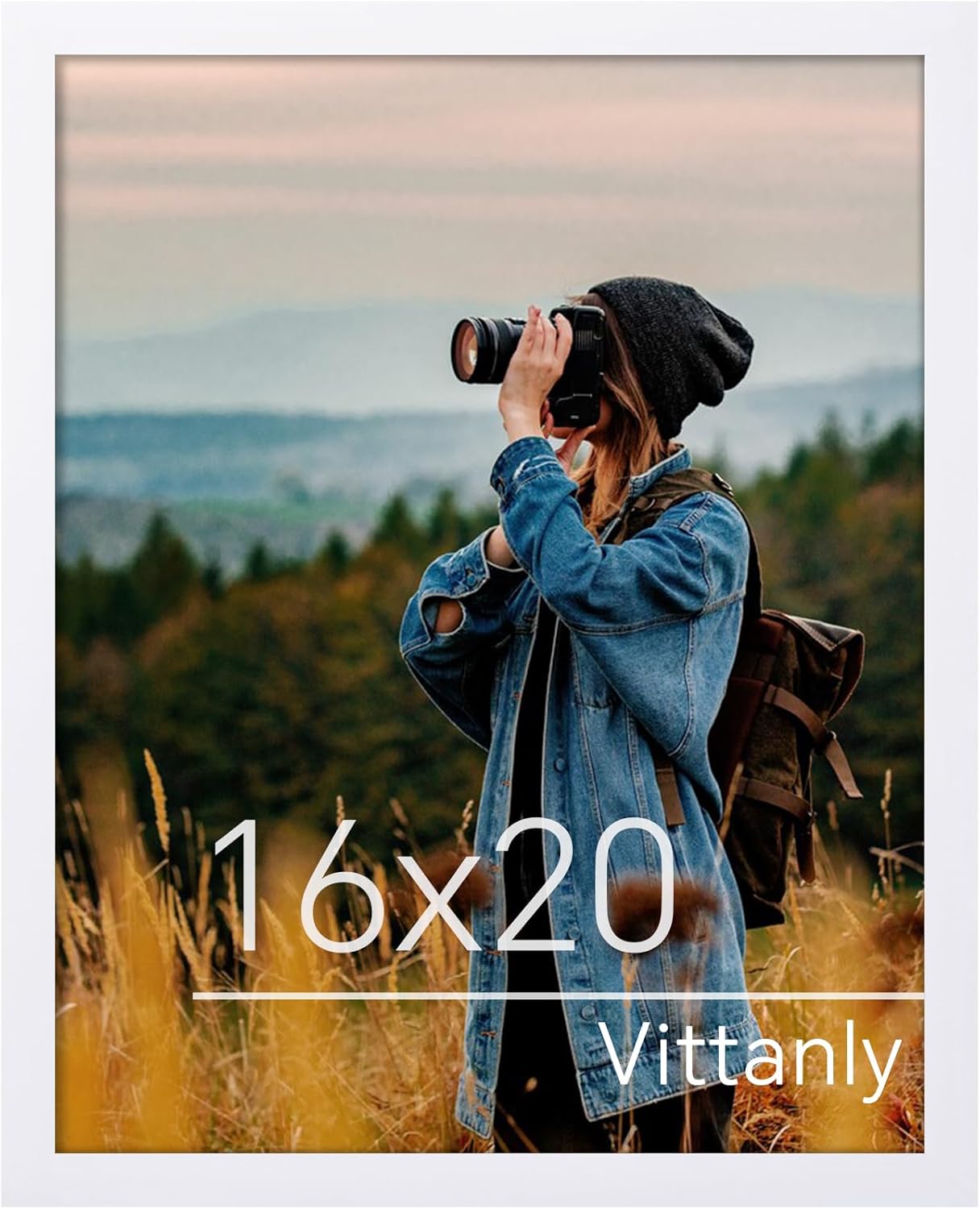 Vittanly 2-Pack Black 11x14 Frames