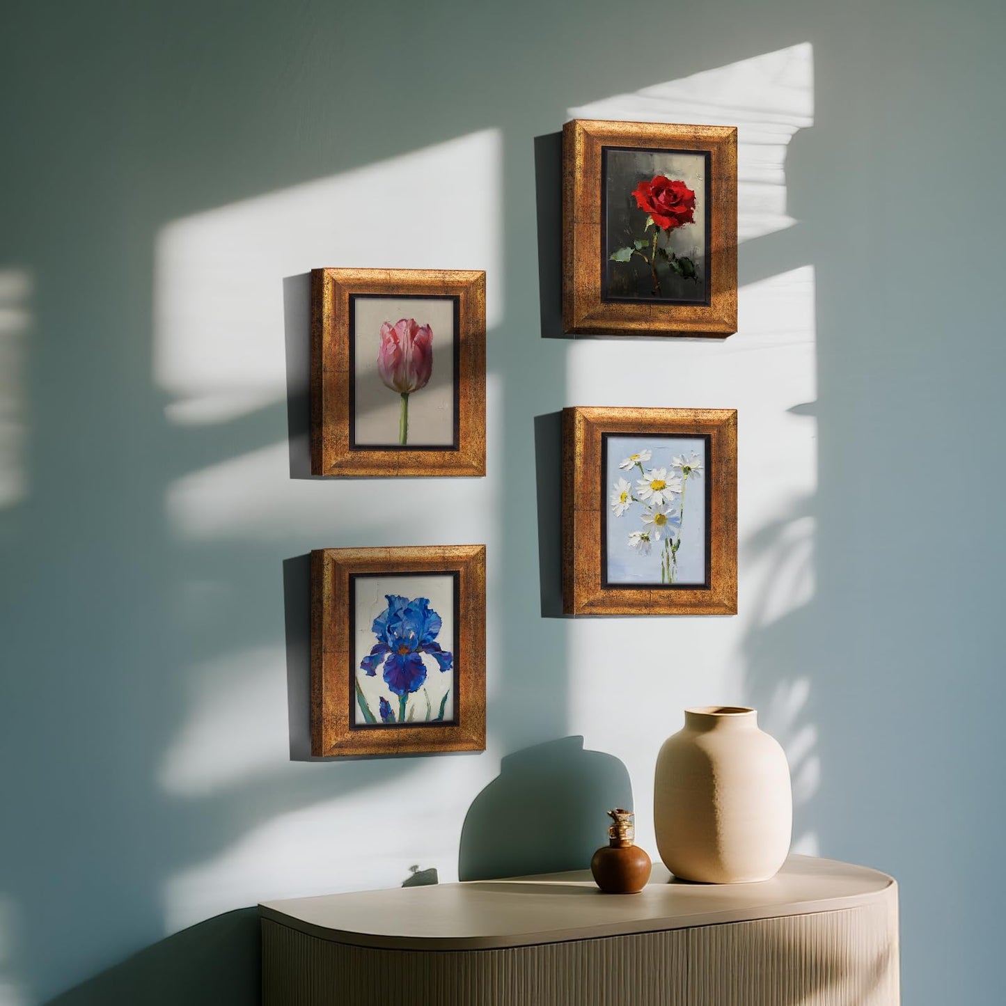 XUANLUO 4-Pack 5x7 Photo Frames