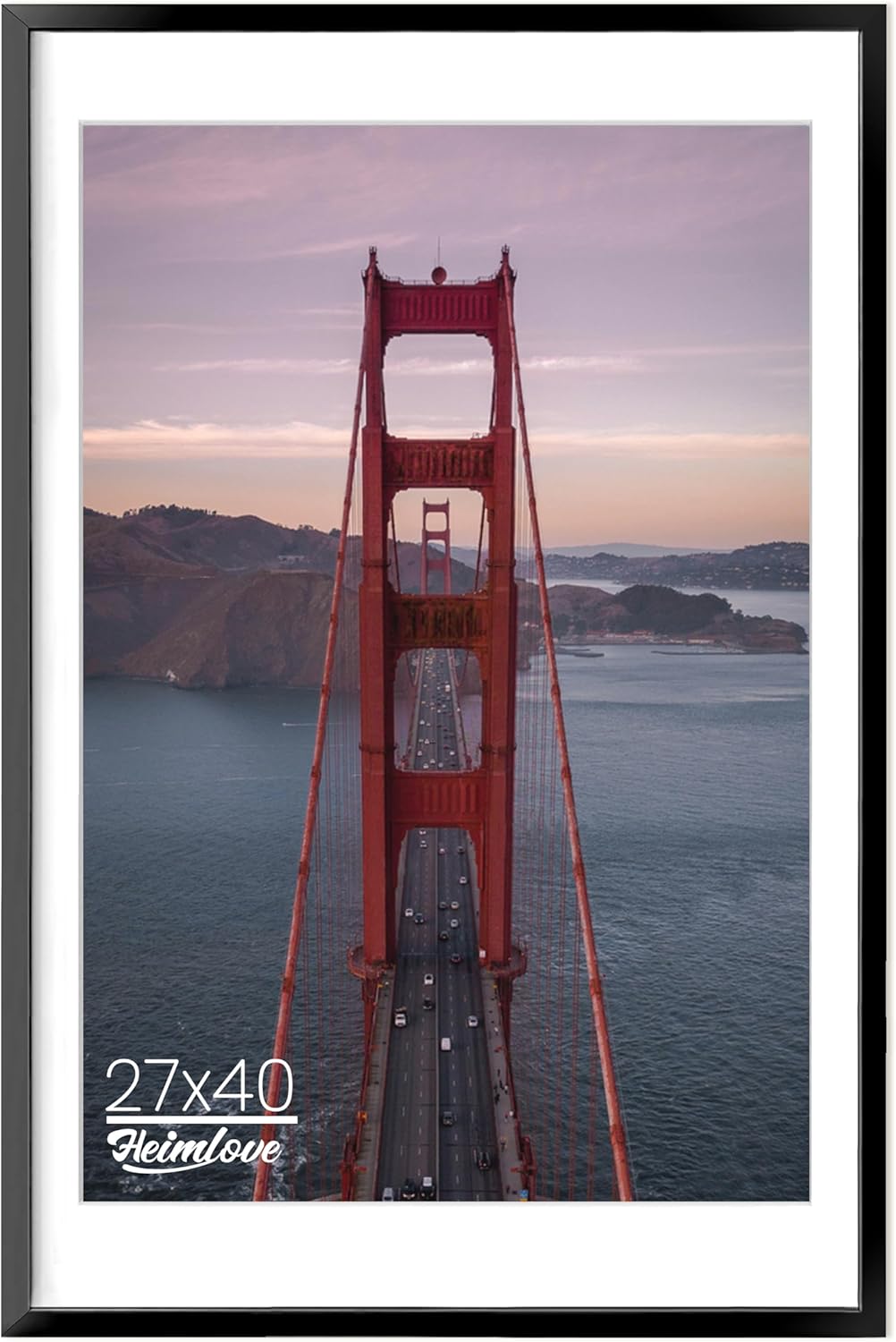 Heimlove 3-Pack 16x20 Black Metal Frames