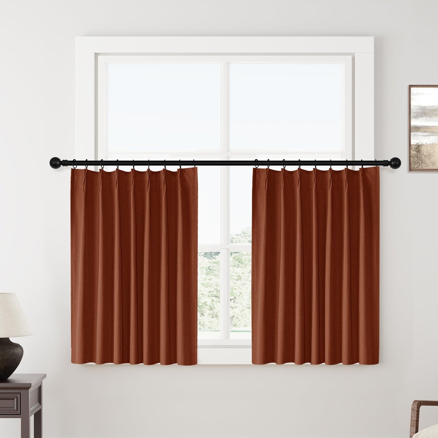ChrisDowa Blackout Curtains 102" – 2 Panels
