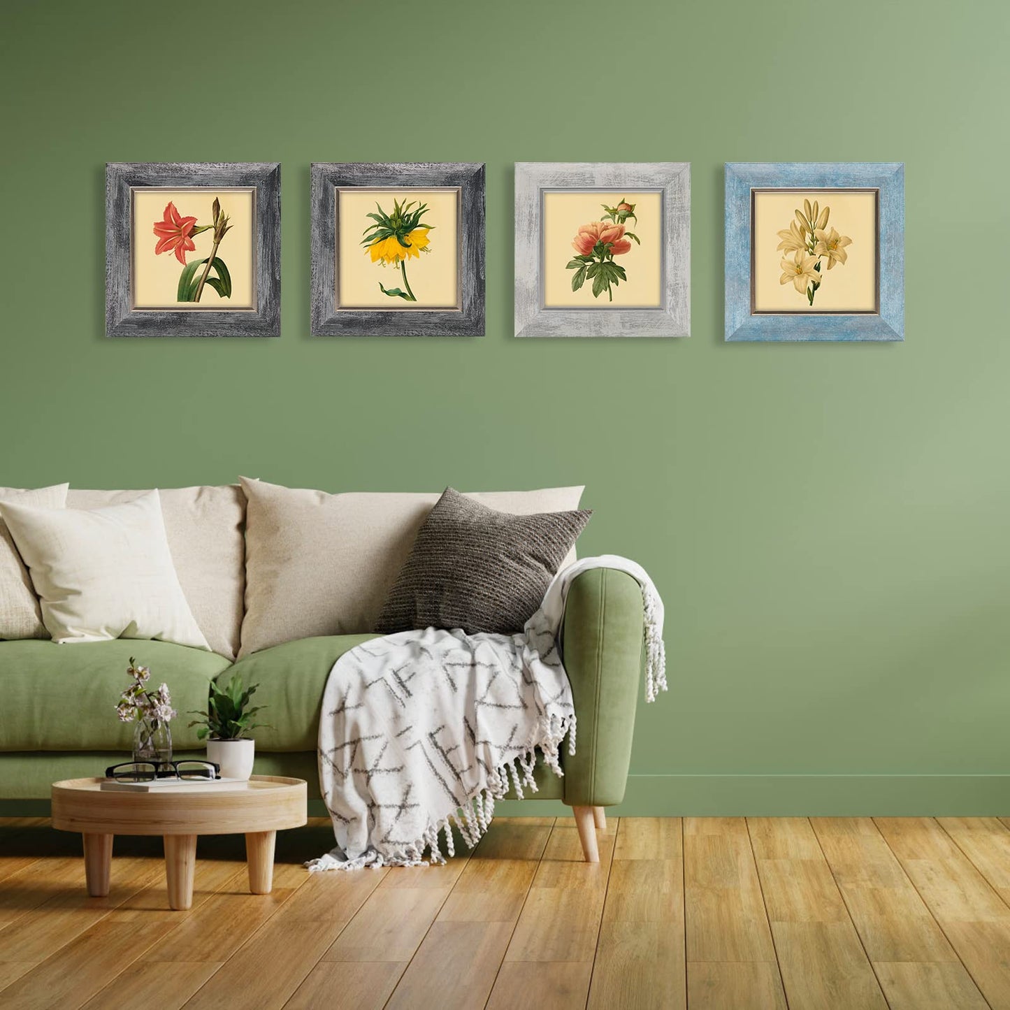 XUANLUO 4-Pack 5x7 Photo Frames