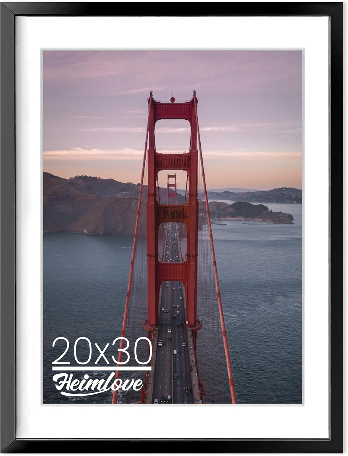 Heimlove 3-Pack 16x20 Black Metal Frames