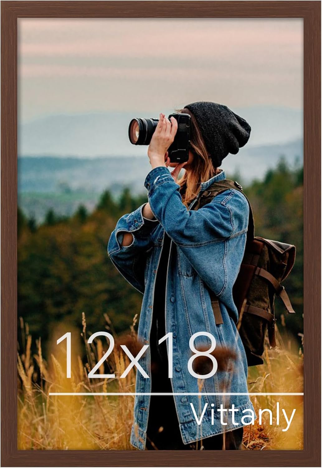 Vittanly 2-Pack Black 11x14 Frames