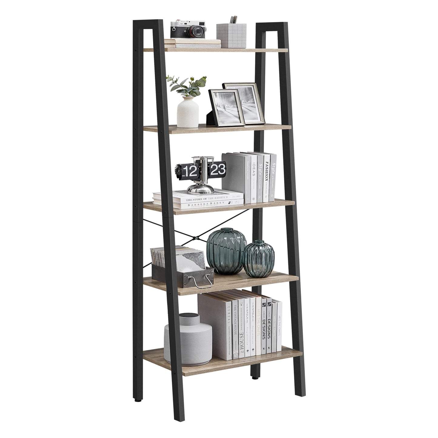 VASAGLE 5-Tier Ladder Bookshelf